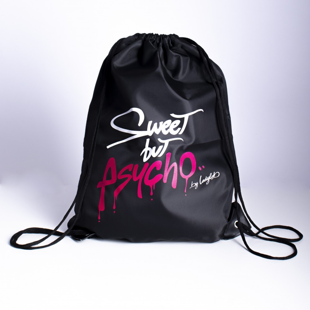 GYM BAG - SWEET BUT PSYCHO by Ladylab